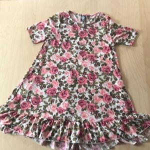 Slinky soft floral tunic